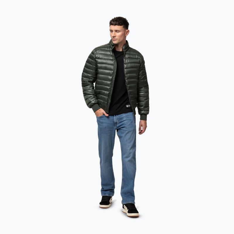 Vyriška striukė Pitbull Harper Padded old green 2
