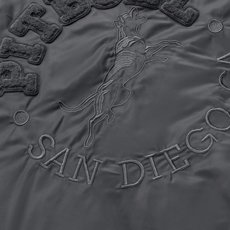 Vyriška striukė Pitbull Hacket Washed Bomber graphite 5