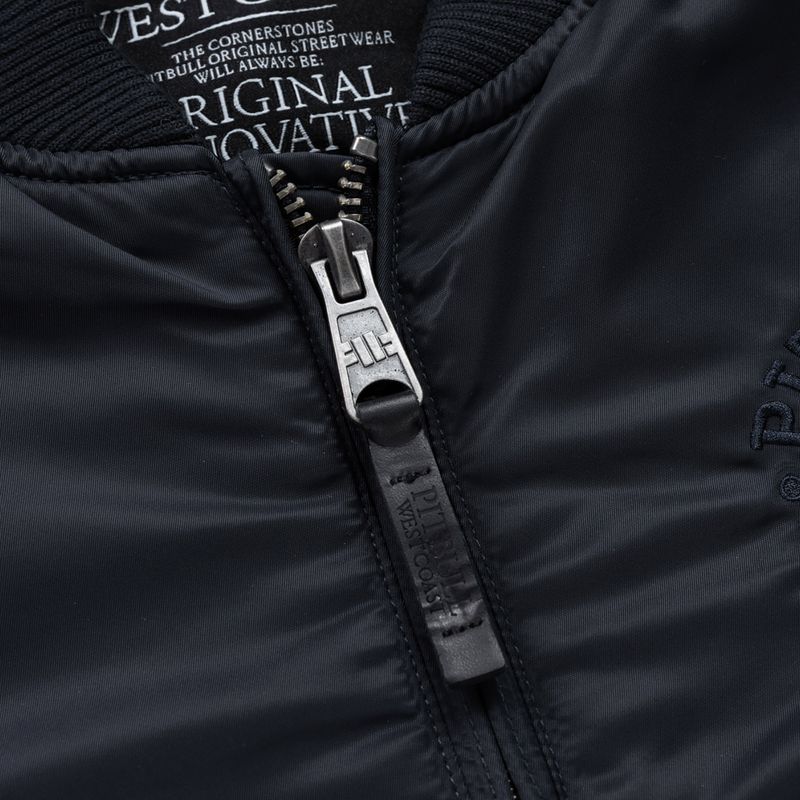 Vyriška striukė Pitbull Hacket Washed Bomber dark navy 3