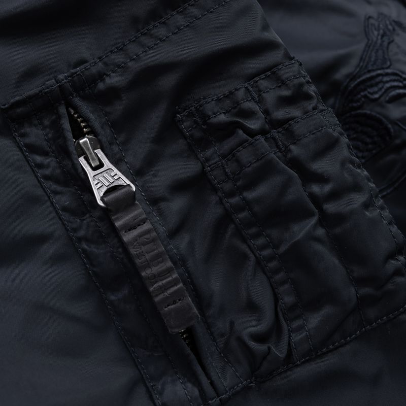 Vyriška striukė Pitbull Hacket Washed Bomber dark navy 5