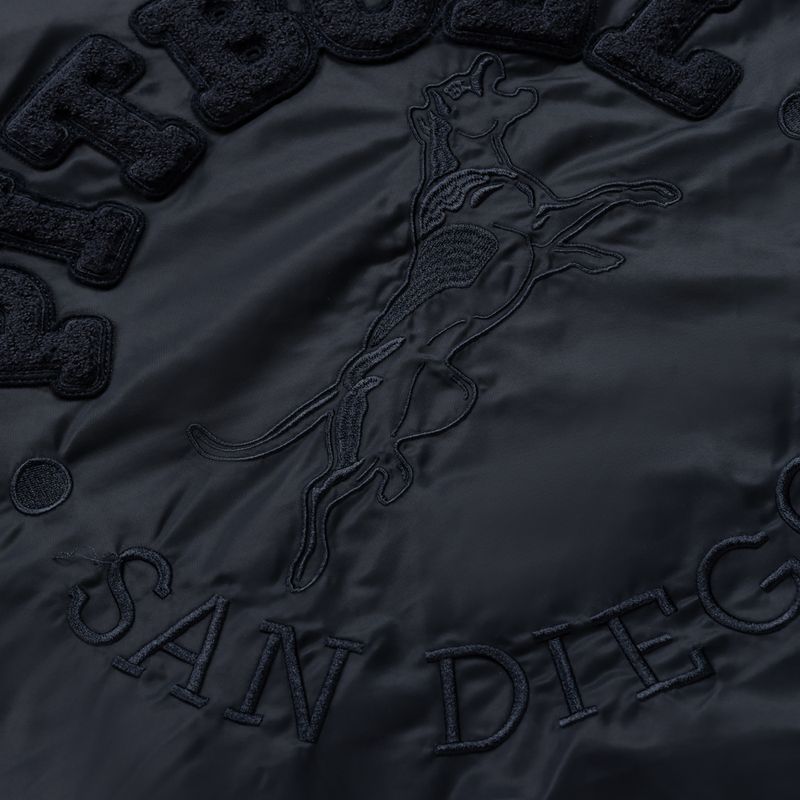 Vyriška striukė Pitbull Hacket Washed Bomber dark navy 6