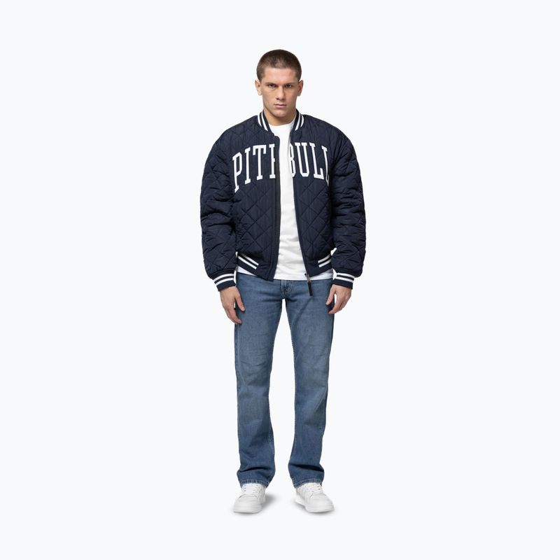 Vyriška striukė Pitbull Jupiter Padded Baseball dark navy 2