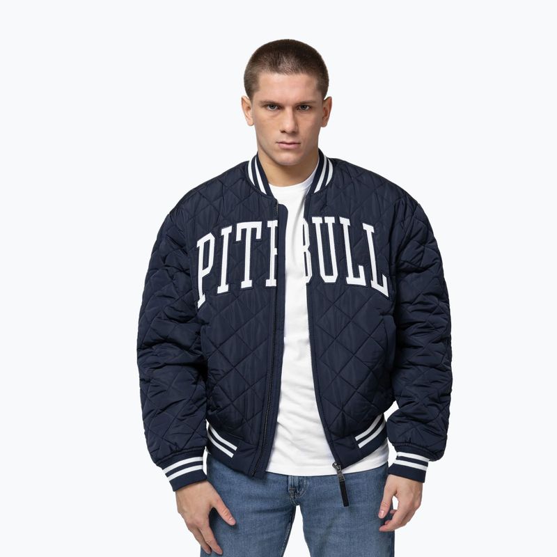 Vyriška striukė Pitbull Jupiter Padded Baseball dark navy 4