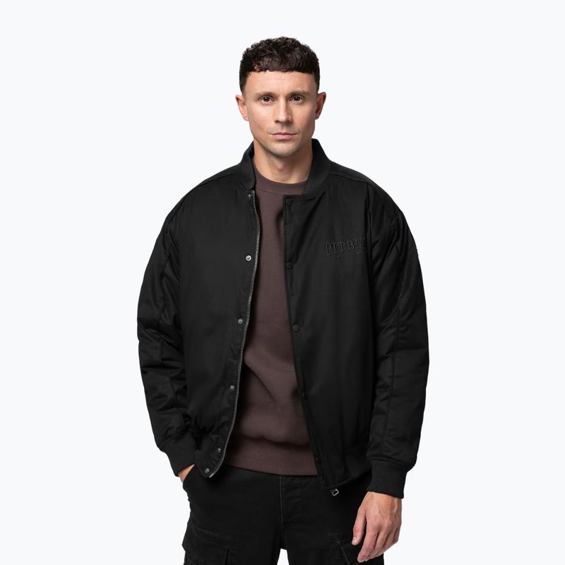 Vyriška striukė Pitbull Radford Baseball black/black 4