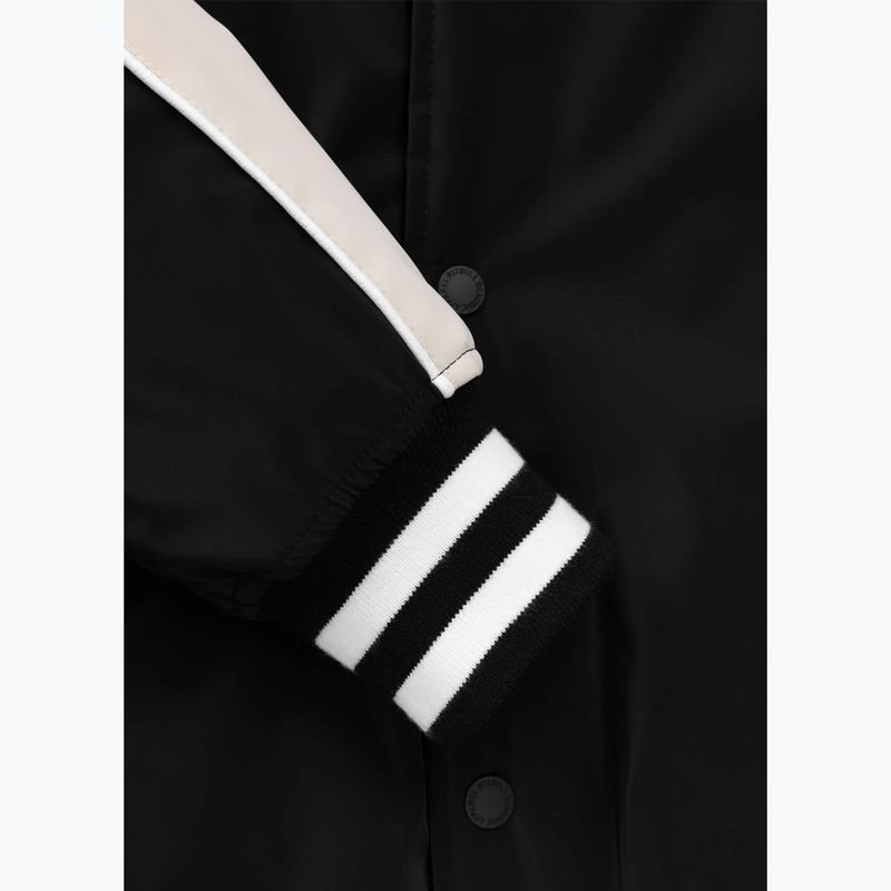 Vyriška striukė Pitbull Manolito Baseball black/white 12