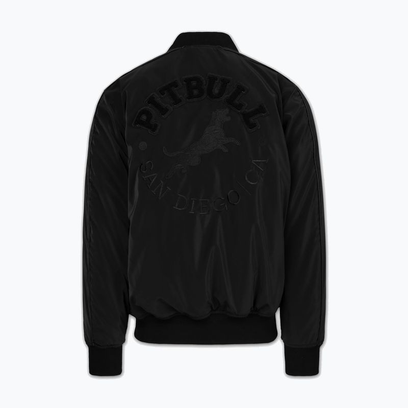 Vyriška striukė Pitbull Manolito Baseball black/black 7