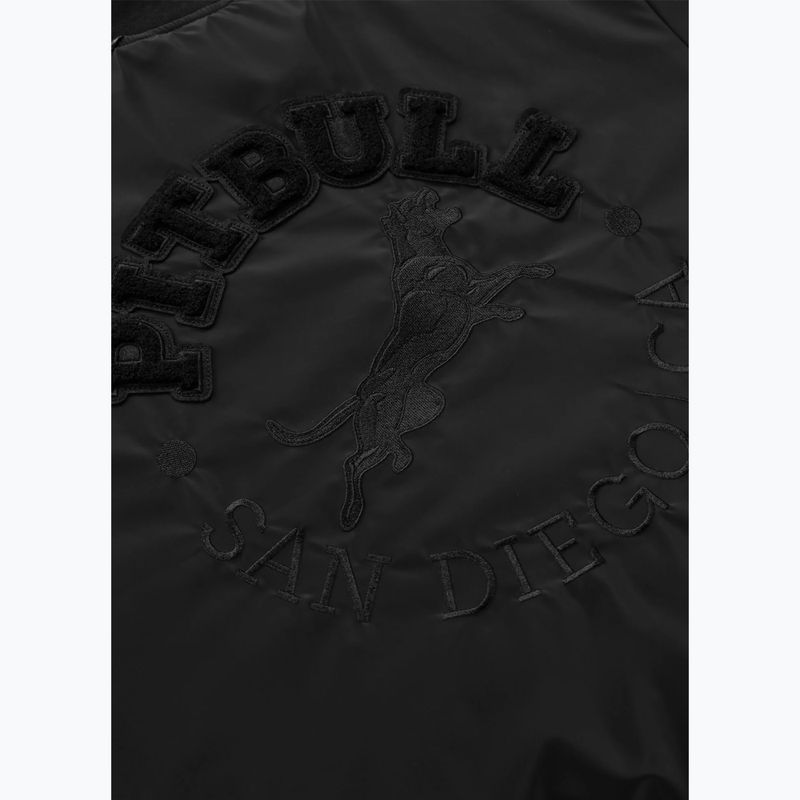 Vyriška striukė Pitbull Manolito Baseball black/black 10