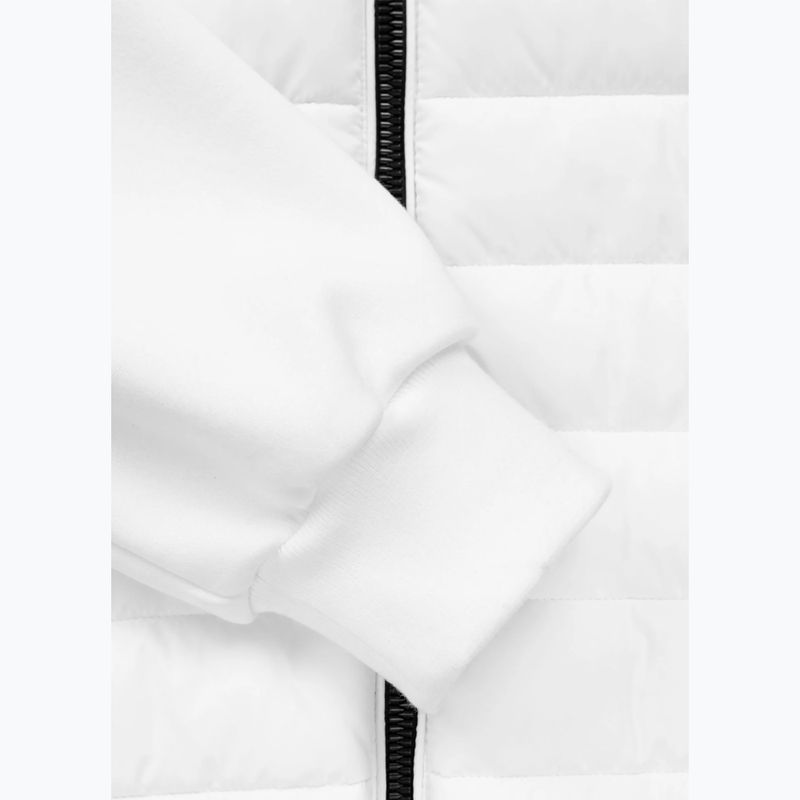 Vyriška striukė Pitbull Palomar Padded Hooded Hybrid white 10