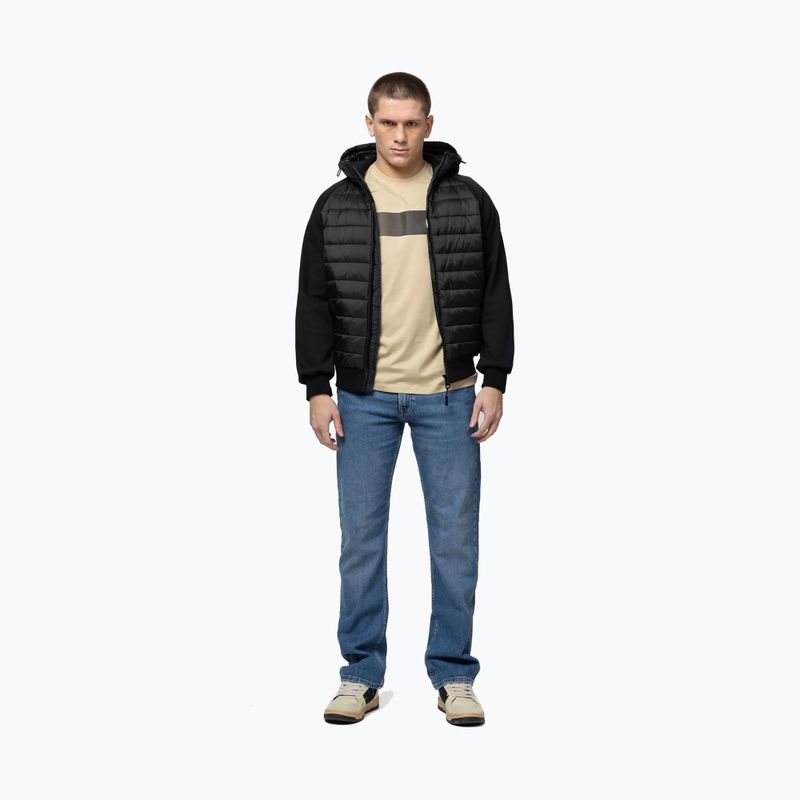 Vyriška striukė Pitbull Palomar Padded Hooded Hybrid black 2