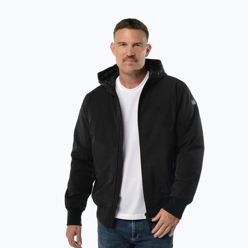 Vyriška striukė Pitbull York Hooded black 2