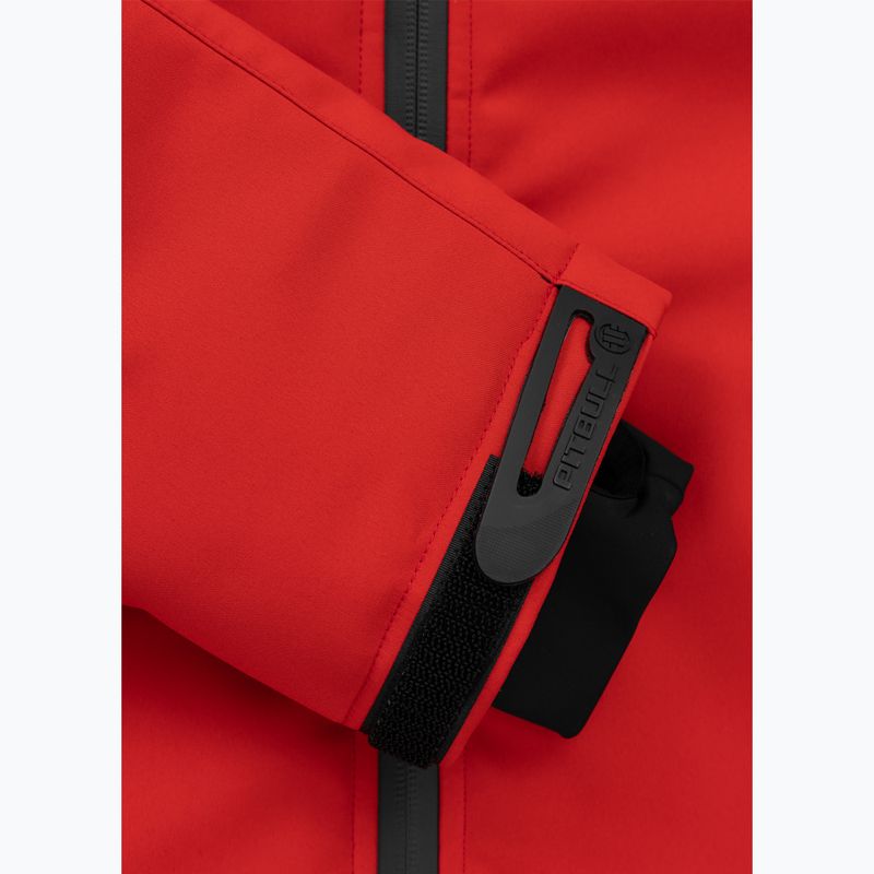 Vyriška žieminė striukė Pitbull Padded Rockfish Hooded fluorescent/red 6