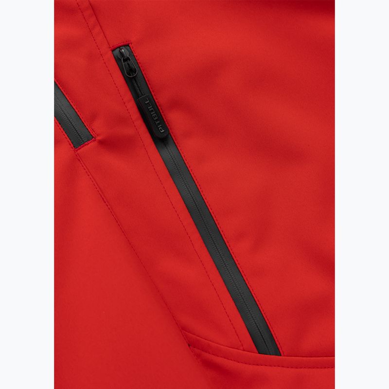 Vyriška žieminė striukė Pitbull Padded Rockfish Hooded fluorescent/red 7