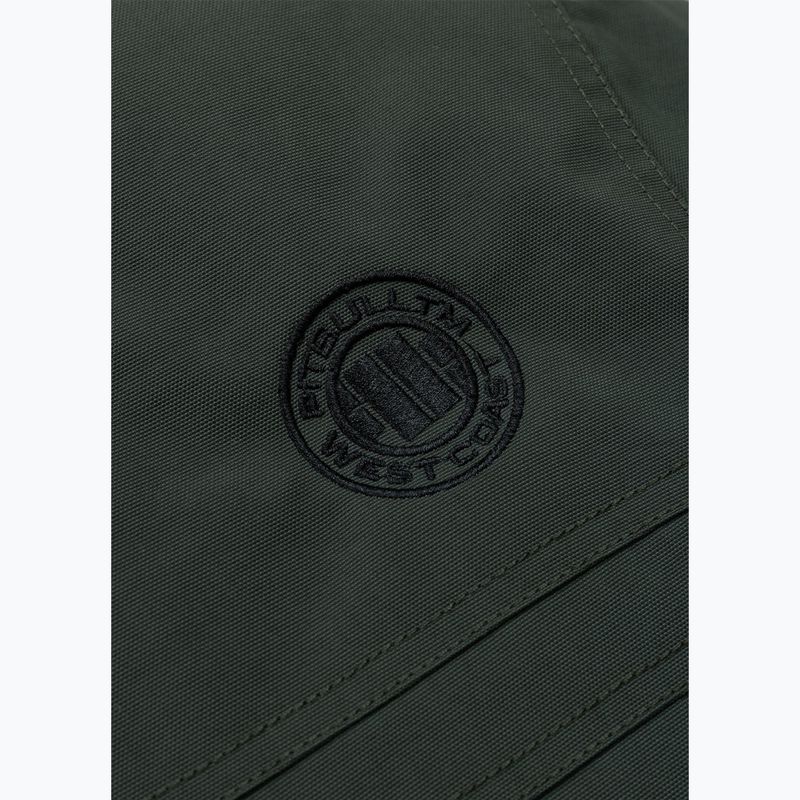 Vyriška žieminė striukė Pitbull Balboa 2 Hooded dark green 14