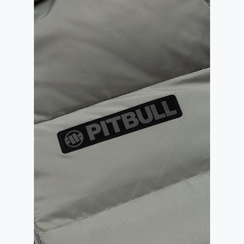 Vyriška žieminė striukė Pitbull Dillon Quilted Hooded dusty salvia 9