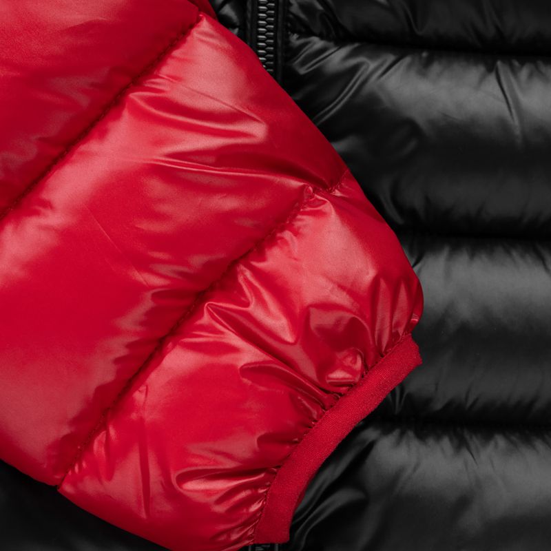 Vyriška žieminė striukė Pitbull Shatto Quilted Hooded red/black 6