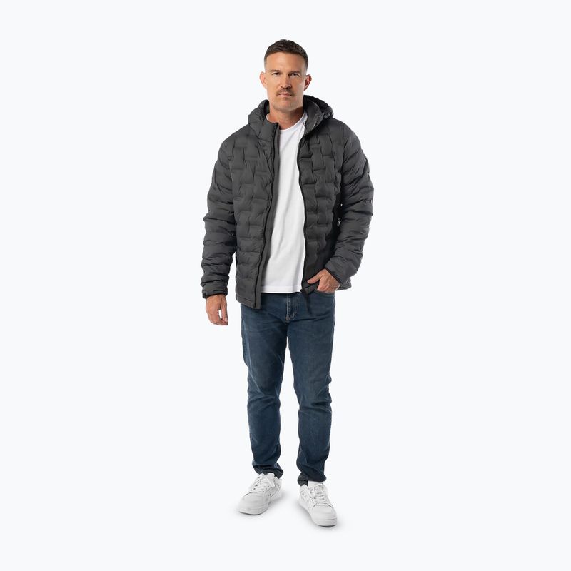Vyriška žieminė striukė Pitbull Camino Quilted Hooded graphite 2