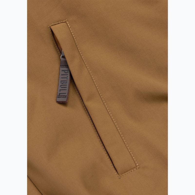 Vyriška žieminė striukė Pitbull Elkwood 3 Sherpa Hooded honey yellow 8