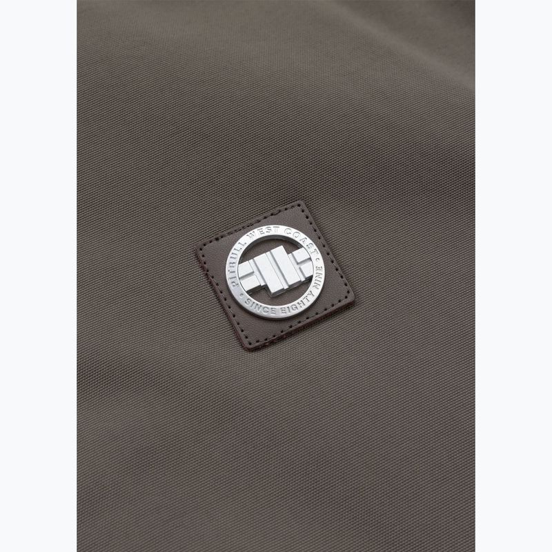 Vyriška žieminė striukė Pitbull Elkwood 3 Sherpa Hooded taupe 8