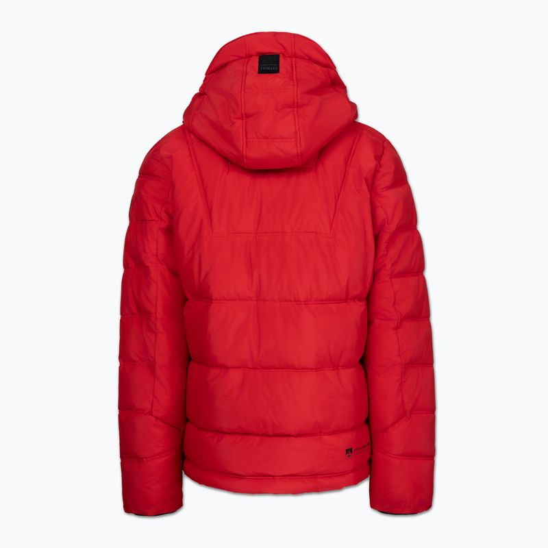 Vyriška žieminė striukė Pitbull Piedmont Quilted Hooded fluorescent red 2