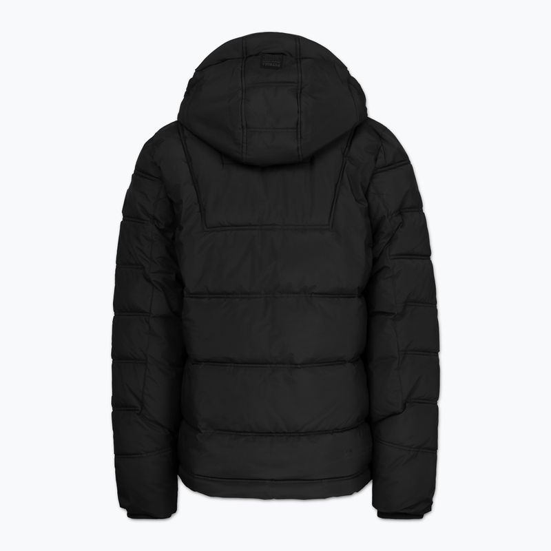 Vyriška žieminė striukė Pitbull Piedmont Quilted Hooded black 2
