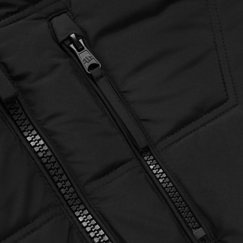 Vyriška žieminė striukė Pitbull Piedmont Quilted Hooded black 4