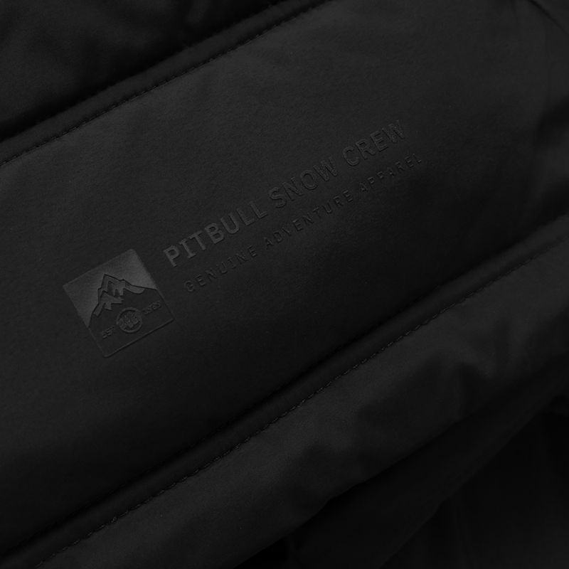 Vyriška žieminė striukė Pitbull Piedmont Quilted Hooded black 10