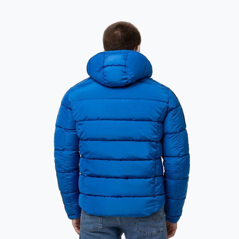 Vyriška žieminė striukė Pitbull Airway 4 Padded Hooded royal blue 3