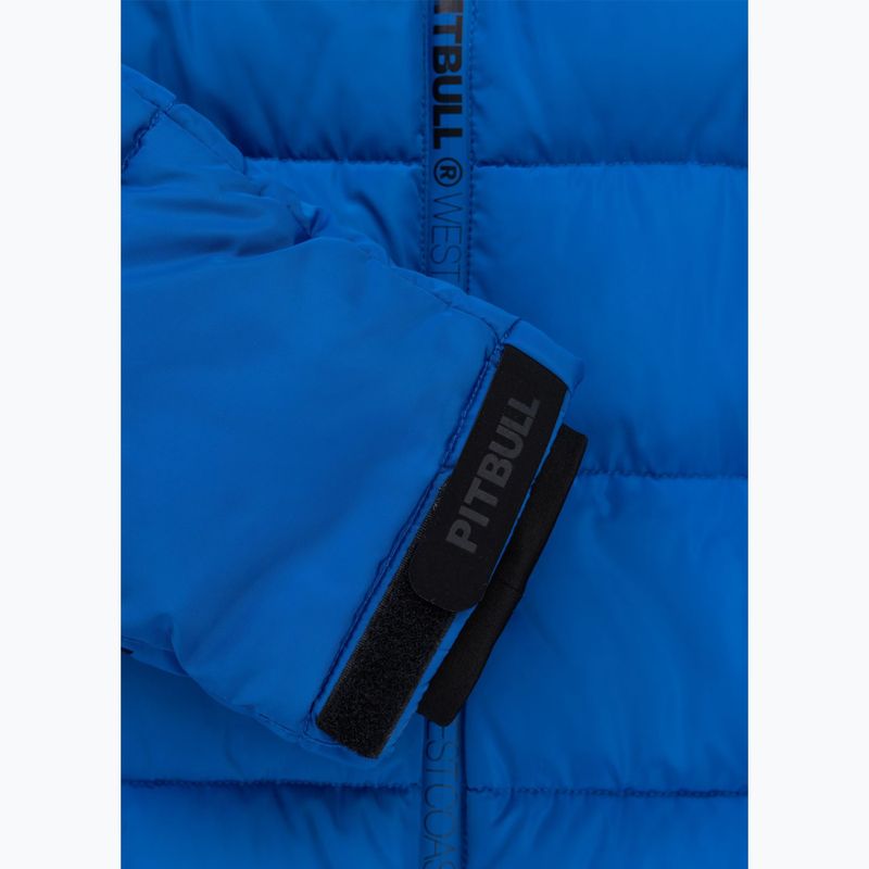 Vyriška žieminė striukė Pitbull Airway 4 Padded Hooded royal blue 10