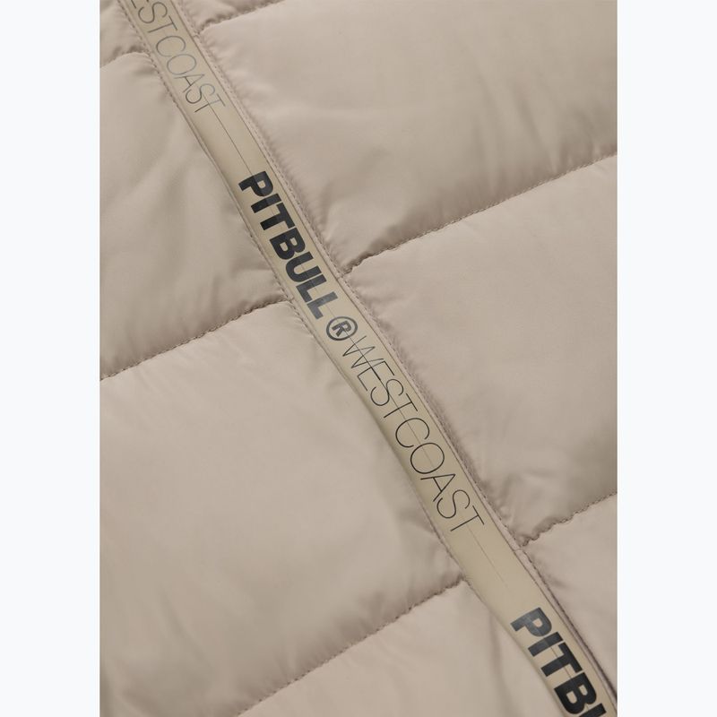 Vyriška žieminė striukė Pitbull Airway 4 Padded Hooded pale sand 11
