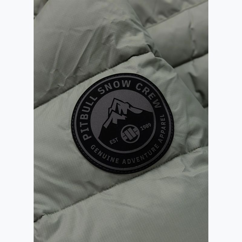 Vyriška žieminė striukė Pitbull Crestline Padded Hooded dusty salvia 10