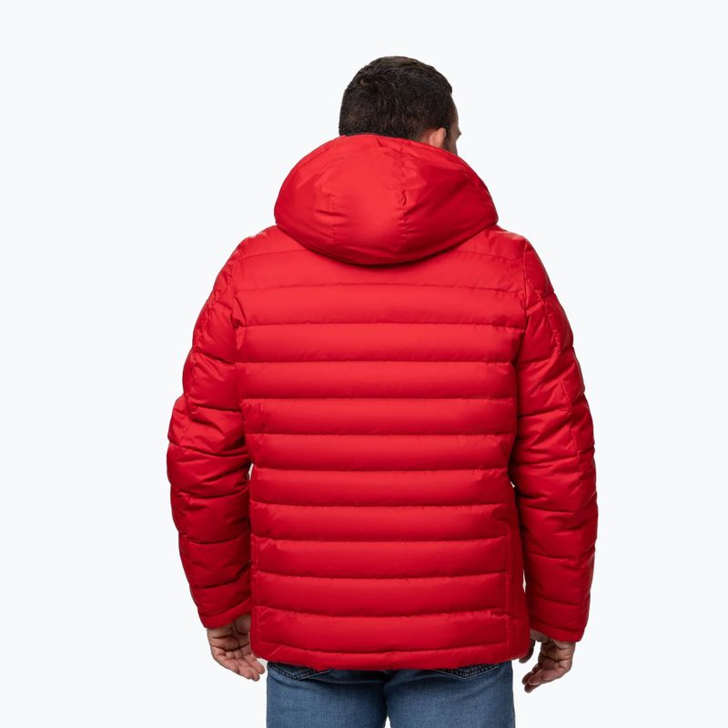 Vyriška žieminė striukė Pitbull Crestline Padded Hooded red 3
