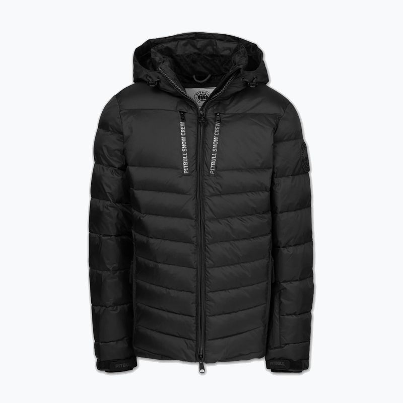 Vyriška žieminė striukė Pitbull Crestline Padded Hooded black 5