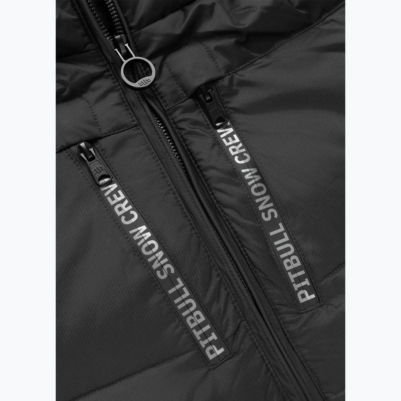 Vyriška žieminė striukė Pitbull Crestline Padded Hooded black 8