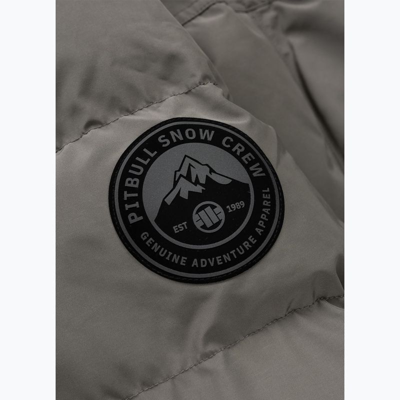 Vyriška žieminė striukė Pitbull Forest Hooded Parka taupe 11