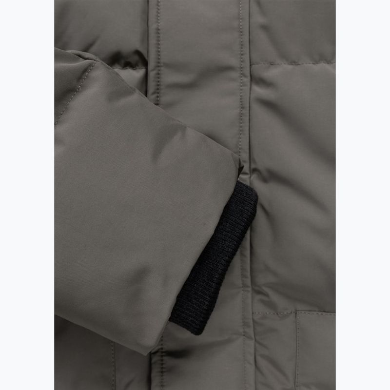 Vyriška žieminė striukė Pitbull Forest Hooded Parka taupe 13