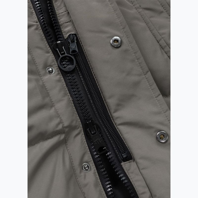 Vyriška žieminė striukė Pitbull Forest Hooded Parka taupe 17