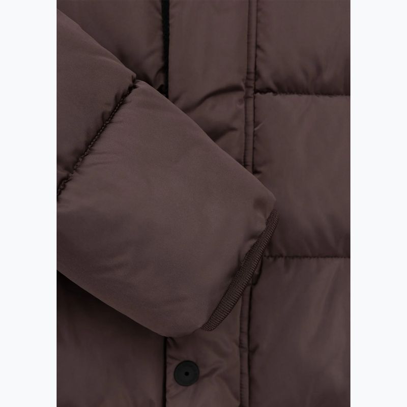 Moteriška žieminė striukė Pitbull Amalia Padded Hooded dark chocolate 10