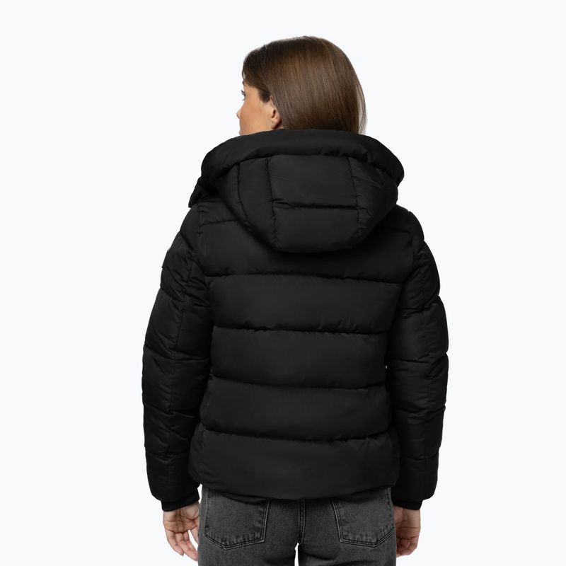 Moteriška žieminė striukė Pitbull Amalia Padded Hooded black 3