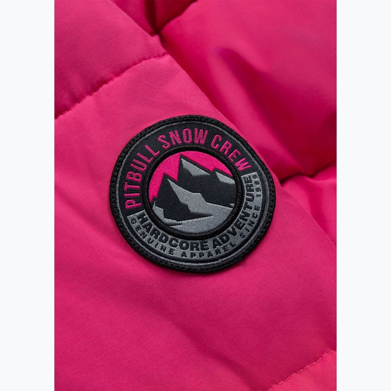 Moteriška žieminė striukė Pitbull Azalea Quilted Hooded raspberry red 13