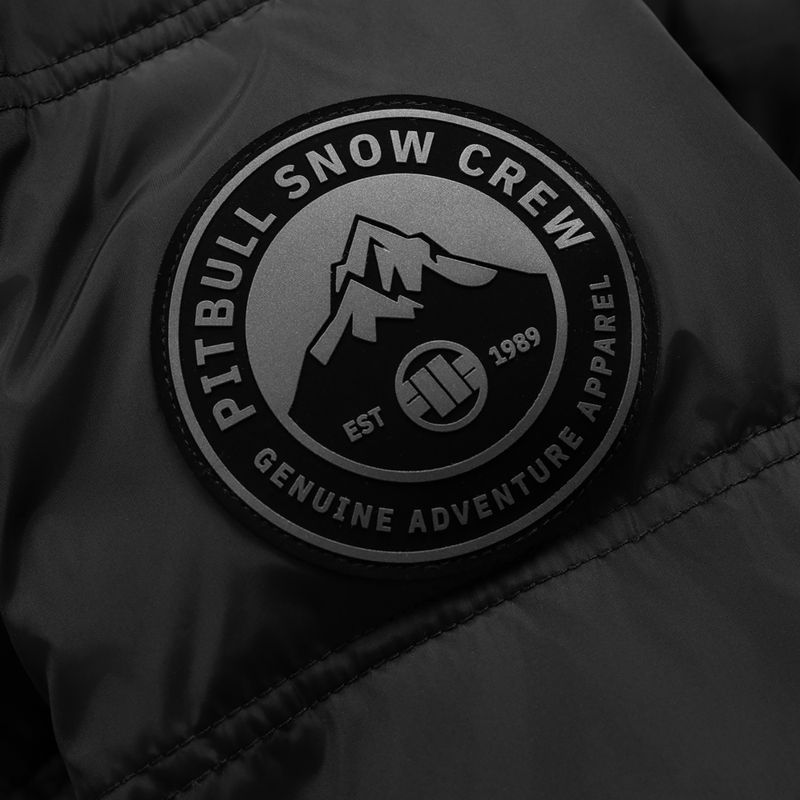 Moteriška žieminė striukė Pitbull Queenston Padded Hooded black 7