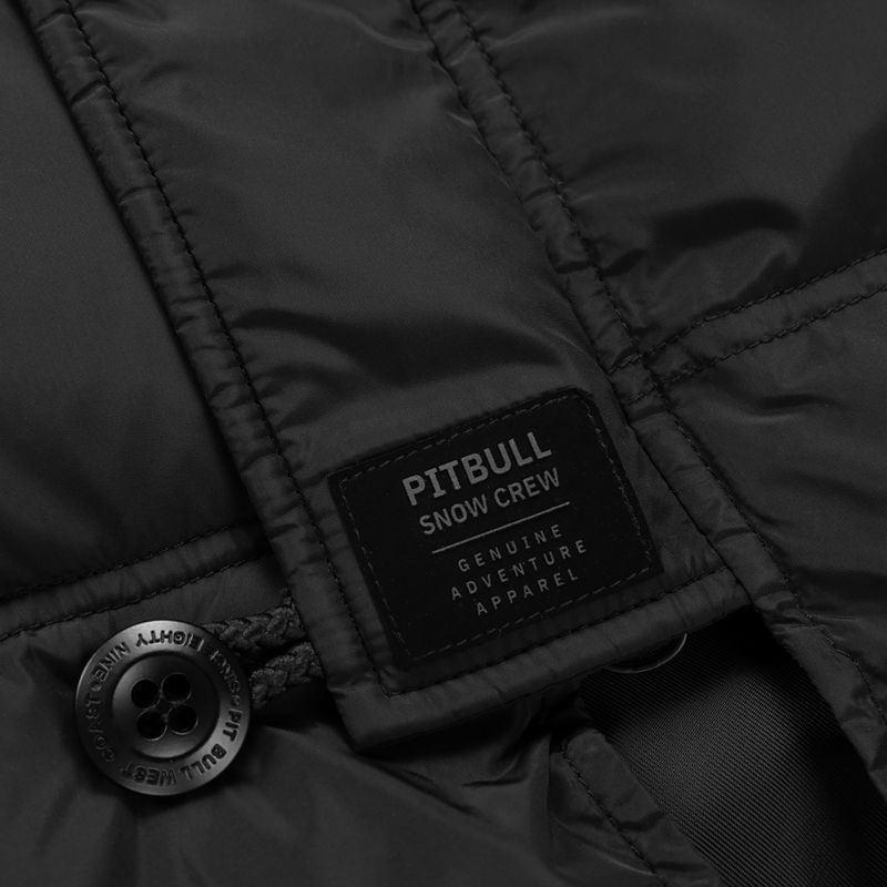 Moteriška žieminė striukė Pitbull Queenston Padded Hooded black 10