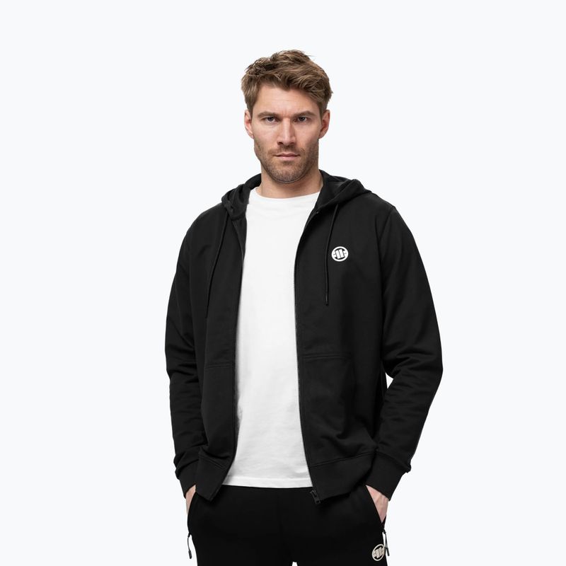 Vyriškas džemperis Pitbull Nugget Small Logo Hooded Zip black 4