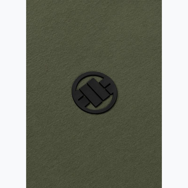 Vyriškas džemperis Pitbull Small Logo Crewneck olive 4