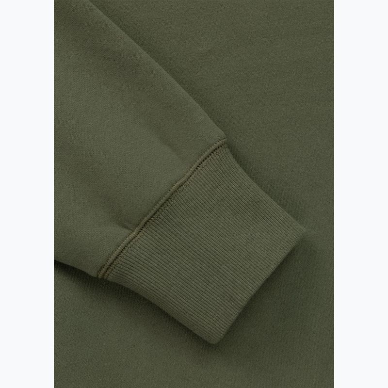 Vyriškas džemperis Pitbull Small Logo Crewneck olive 5