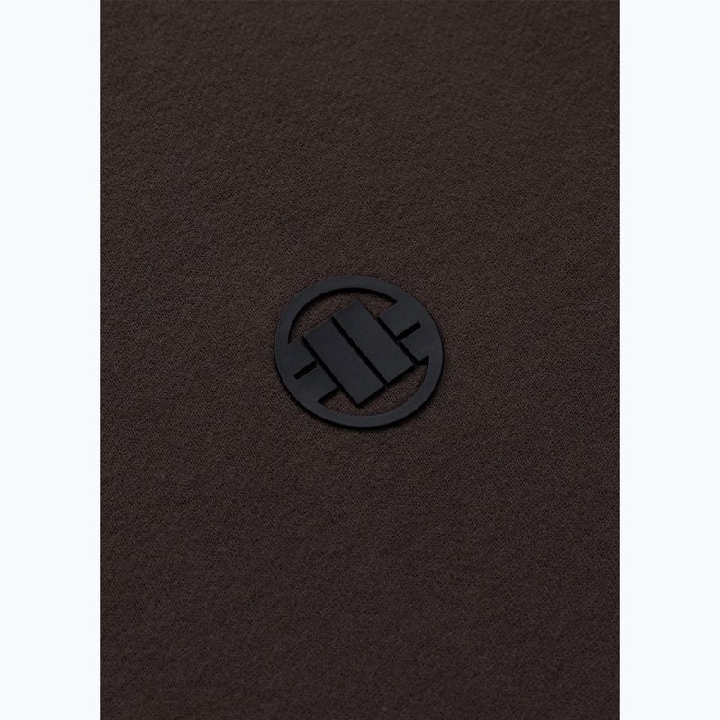 Vyriškas džemperis Pitbull Small Logo Crewneck dark chocolate 7