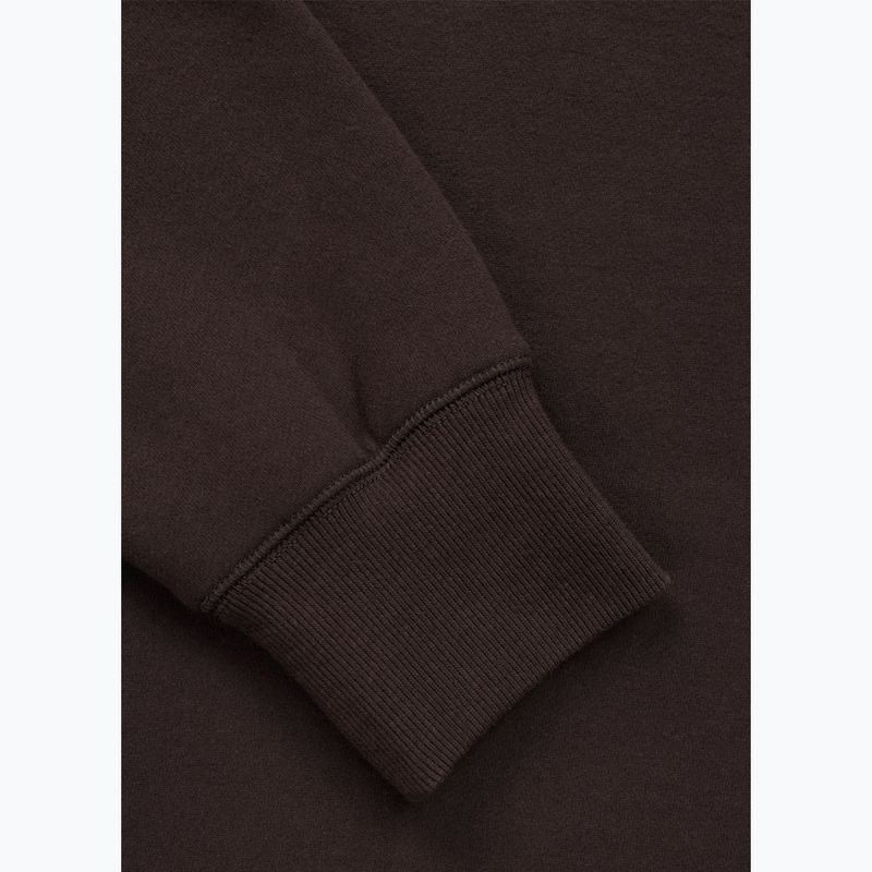 Vyriškas džemperis Pitbull Small Logo Crewneck dark chocolate 8