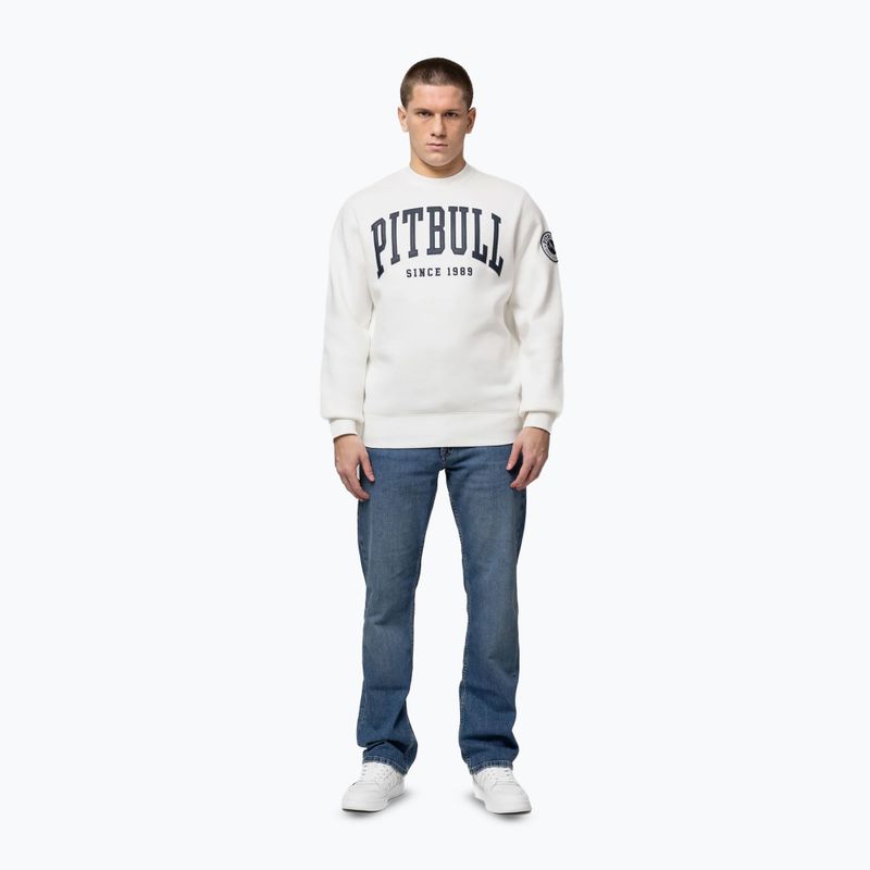 Vyriškas džemperis Pitbull Norton Crewneck off white 2