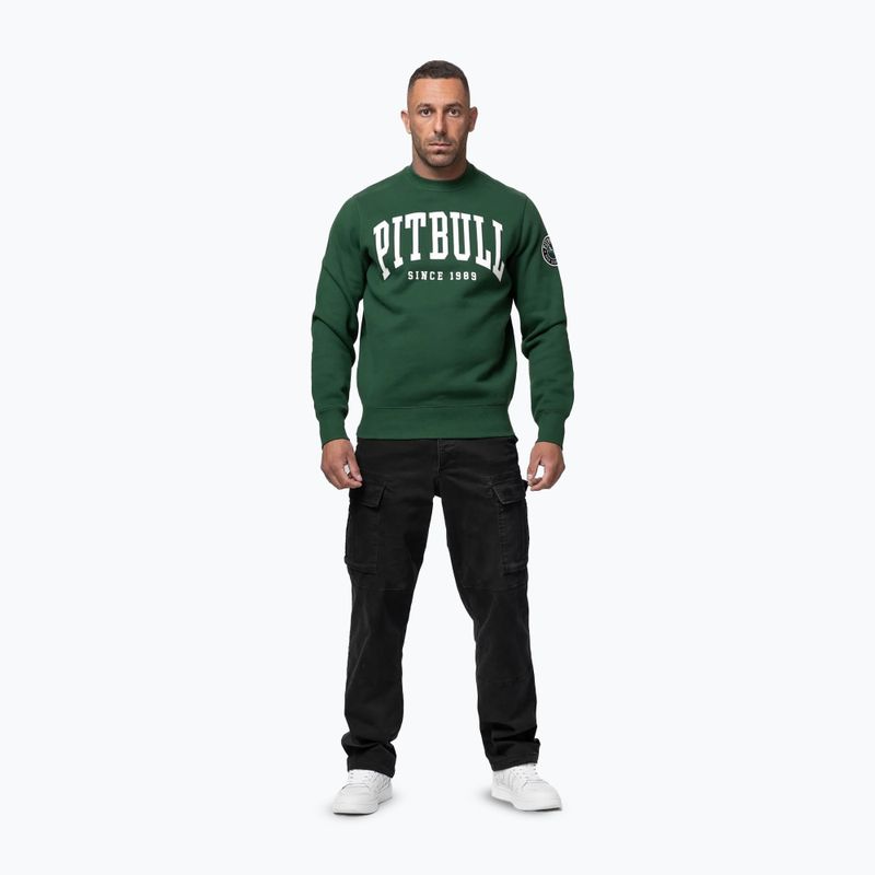 Vyriškas džemperis Pitbull Norton Crewneck green 2