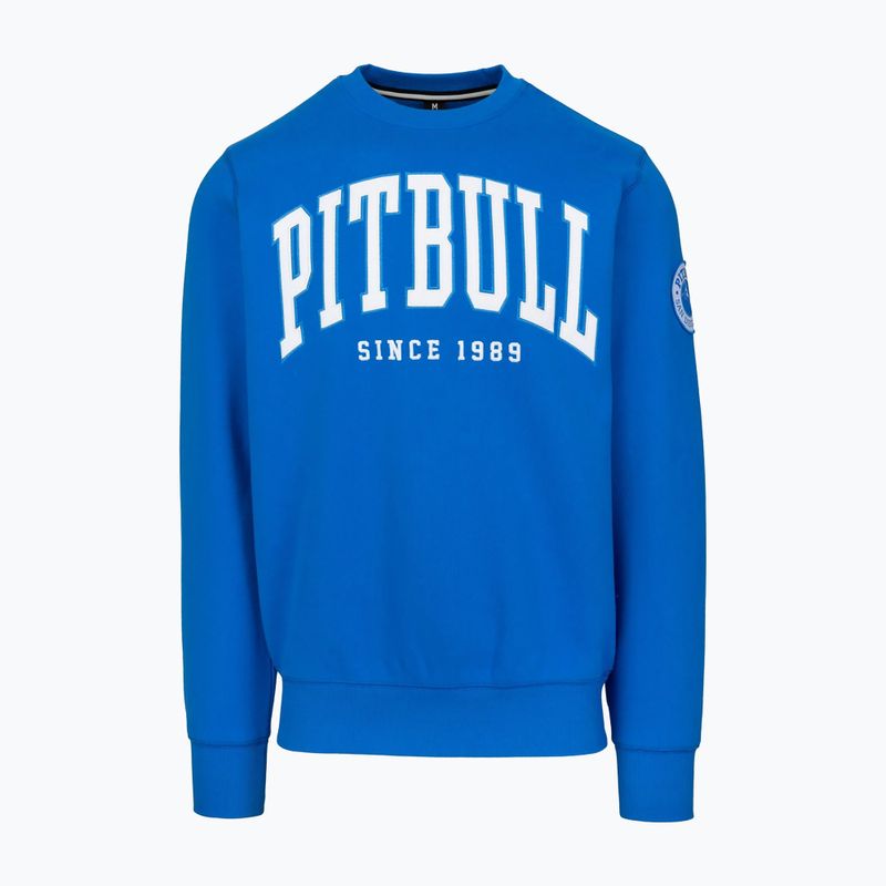 Vyriškas džemperis Pitbull Norton Crewneck azure blue 4