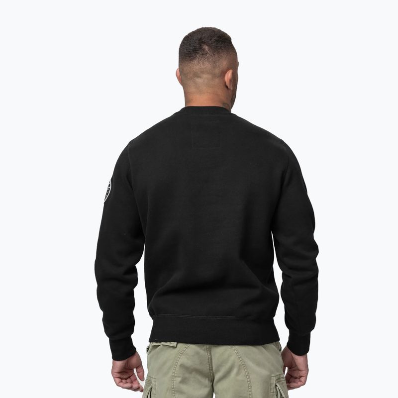 Vyriškas džemperis Pitbull Norton Crewneck black 3